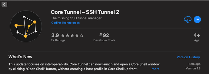 cpu core tunnel.