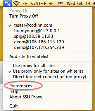 pythong ssh proxy